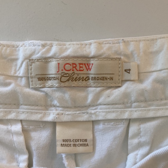 White J Crew shorts - Picture 2 of 3